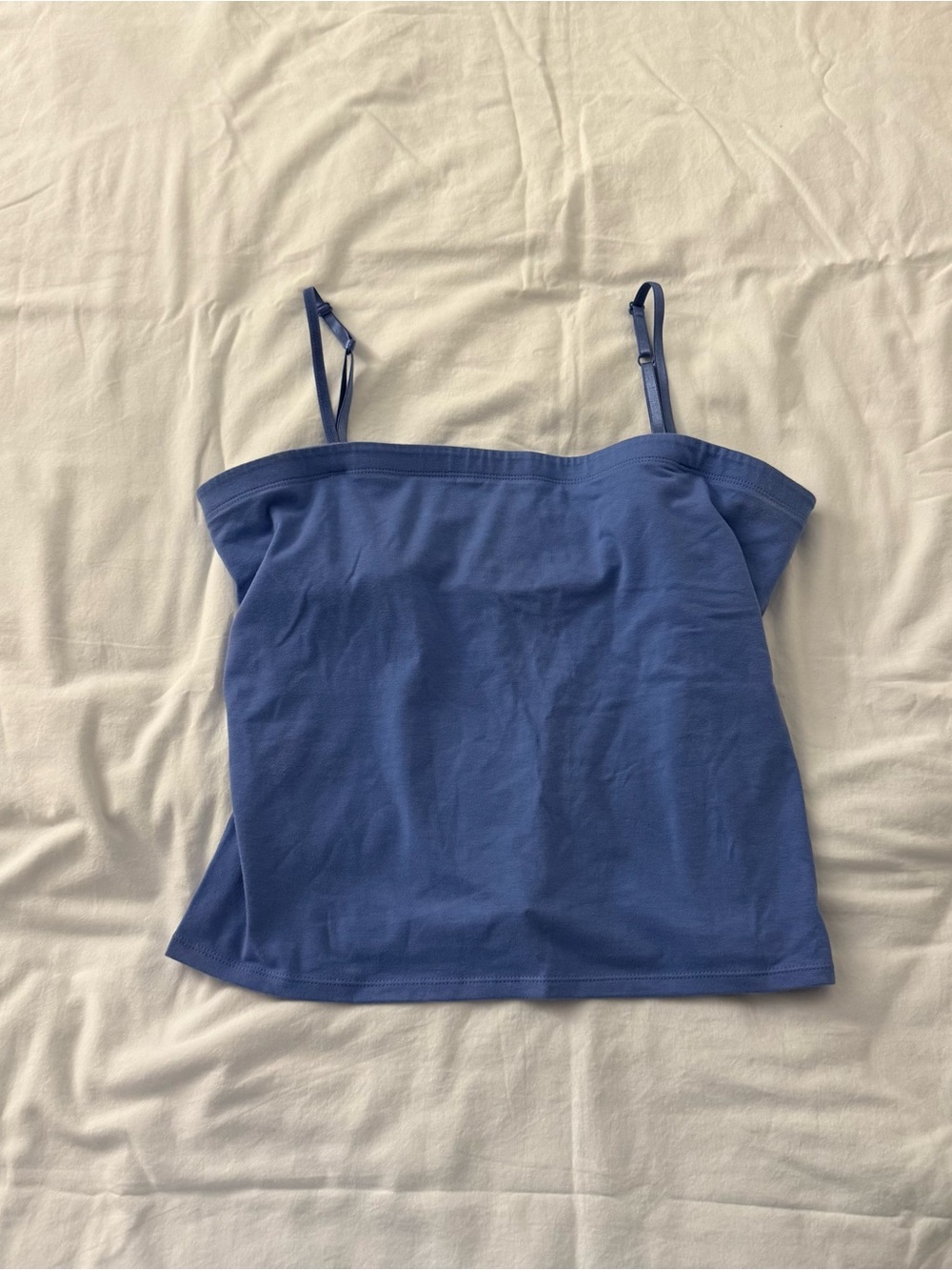 Y2K Lord & Taylor blue cotton tank top size XL